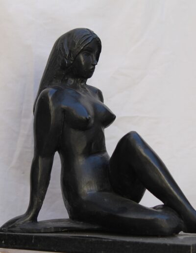 La imperiosa, bronce. 1988. 31x34x19cm